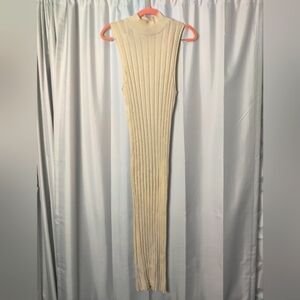 Nasty Gal turtleneck and fitted ribbed midi dress - 2